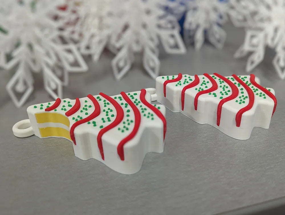 Christmas Tree Cake Ornament