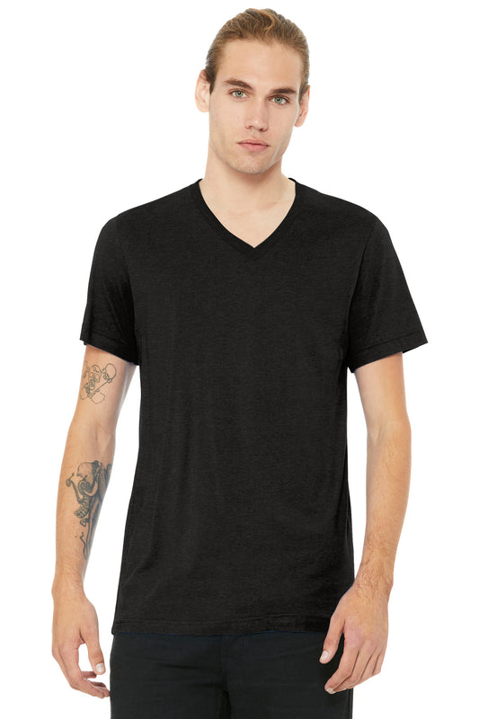 BELLA+CANVAS ® Unisex Heather CVC V-Neck Tee BC3005CVC
