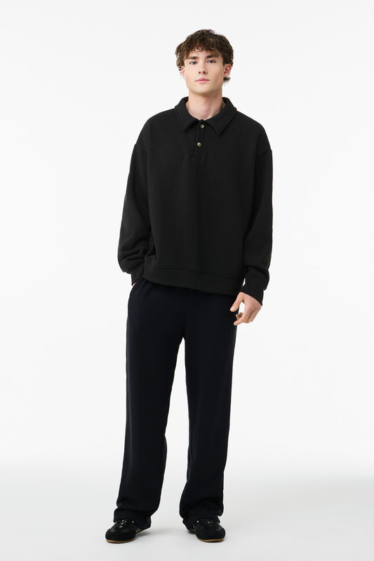 BELLA+CANVAS ® Unisex 10-Ounce Polo Sweatshirt BC4741