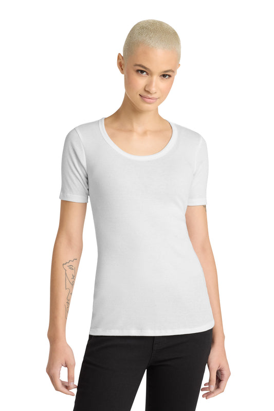 District ® Women's V.I.T. ™ Rib Scoop Neck Tee DT6020