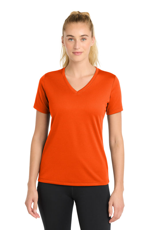 Sport-Tek ® Women's PosiCharge ® RacerMesh ® V-Neck Tee. LST340