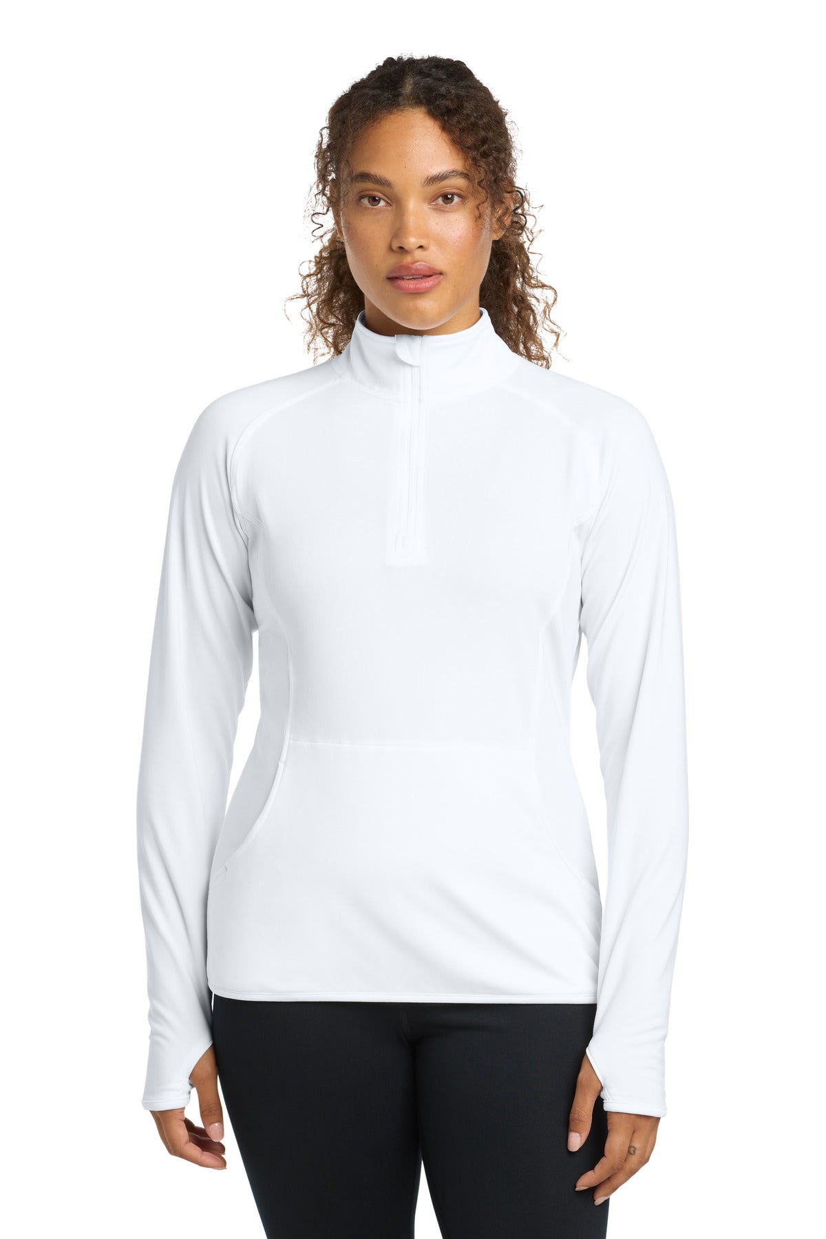 Sport-Tek ® Women's Sport-Wick ® Stretch 1/4-Zip Pullover. LST850
