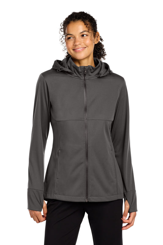 Sport-Tek ® Women's Hooded Soft Shell Jacket LST980