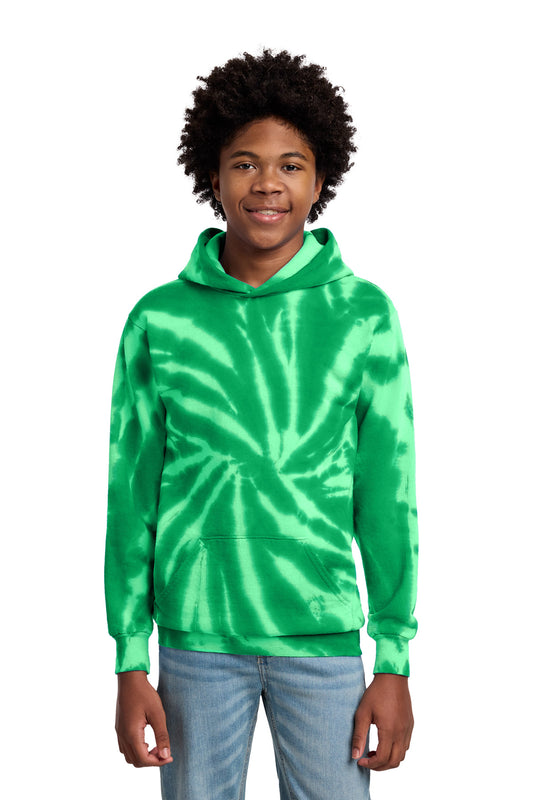 Port & Co ® Youth Tie-Dye Pullover Hooded Sweatshirt. PC146Y