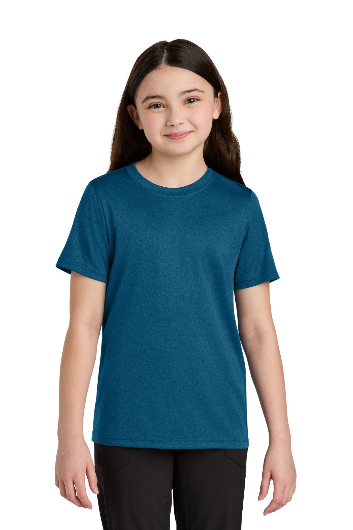 Port & Co ® Youth Heather Performance Tee PC390Y