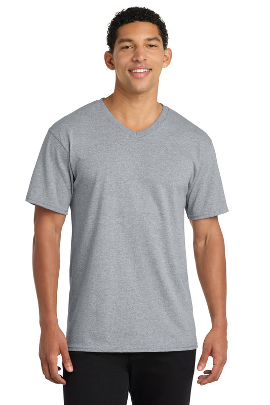 Port & Co ® Core Cotton V-Neck Tee. PC54V