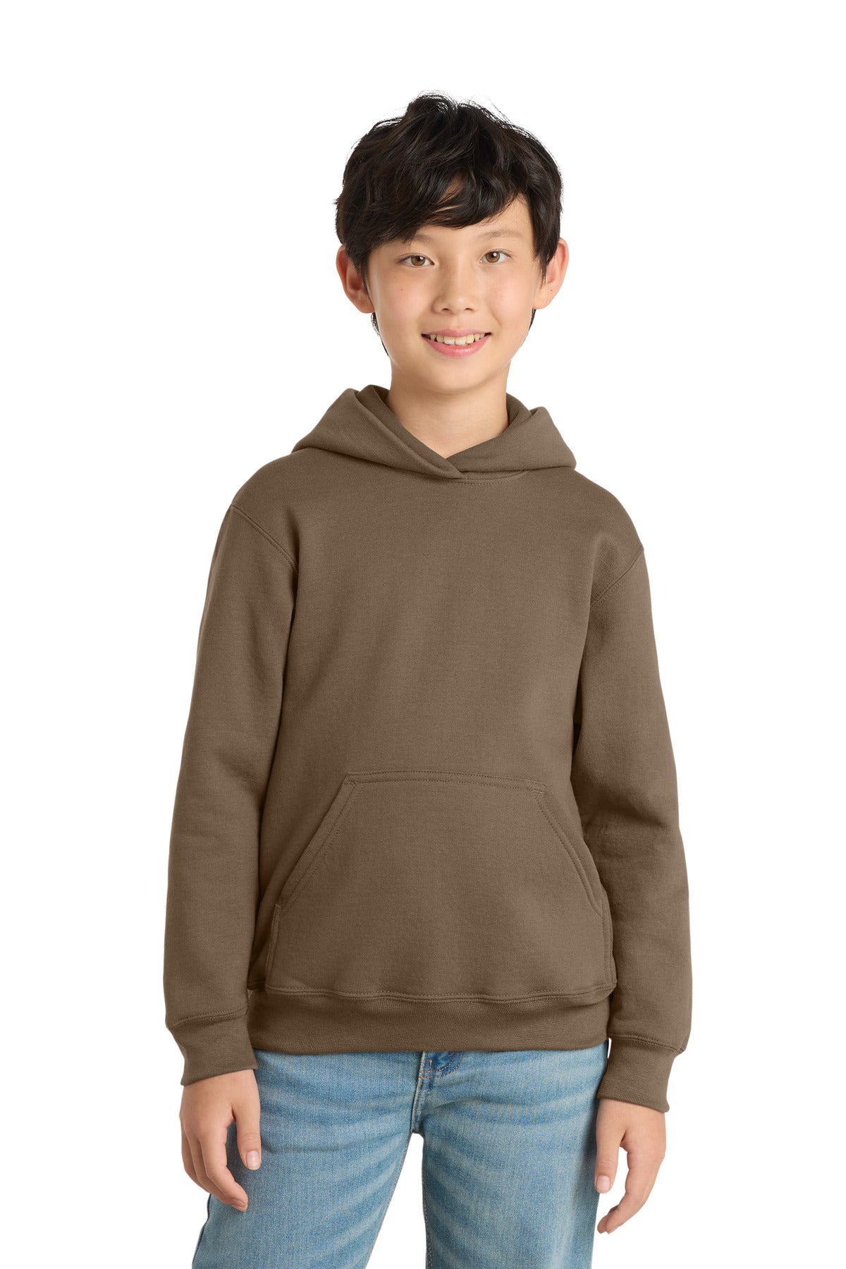 Port & Co ® Youth Core Fleece Pullover Hooded Sweatshirt PC78YH