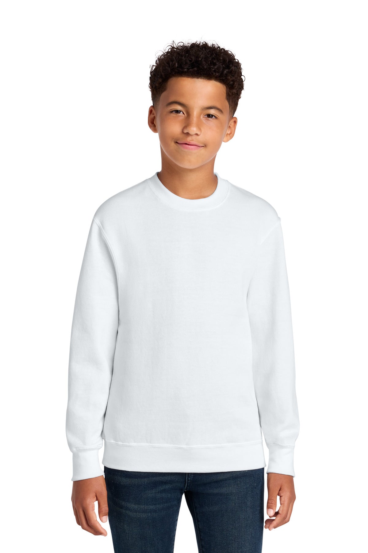 Port & Co ® Youth Core Fleece Crewneck Sweatshirt PC78Y