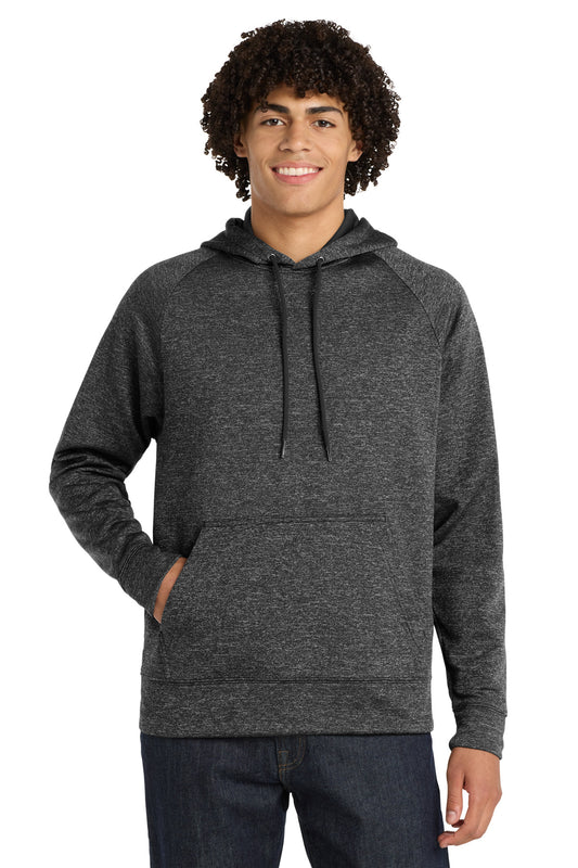 Sport-Tek ® PosiCharge ® Electric Heather Fleece Hooded Pullover. ST225