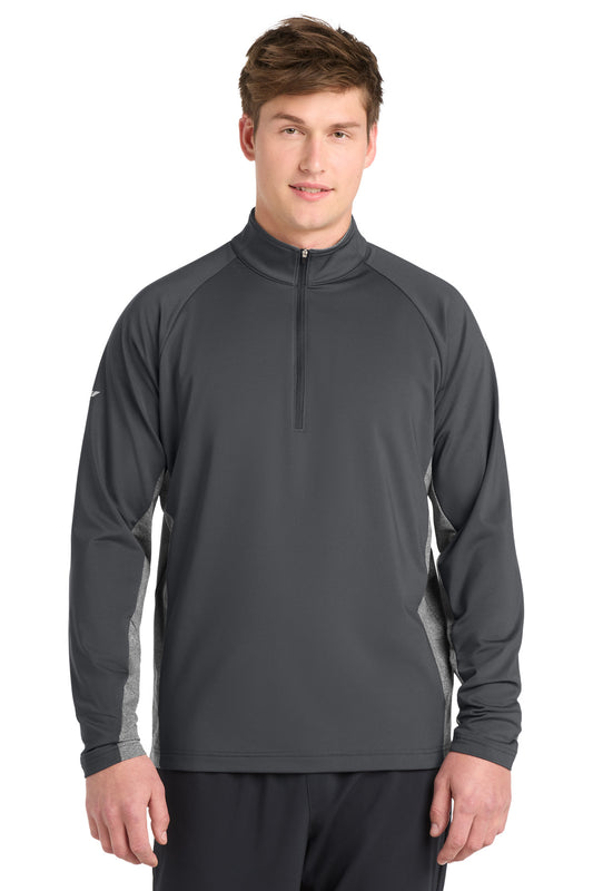 Sport-Tek ® Sport-Wick ® Stretch Contrast 1/4-Zip Pullover. ST854