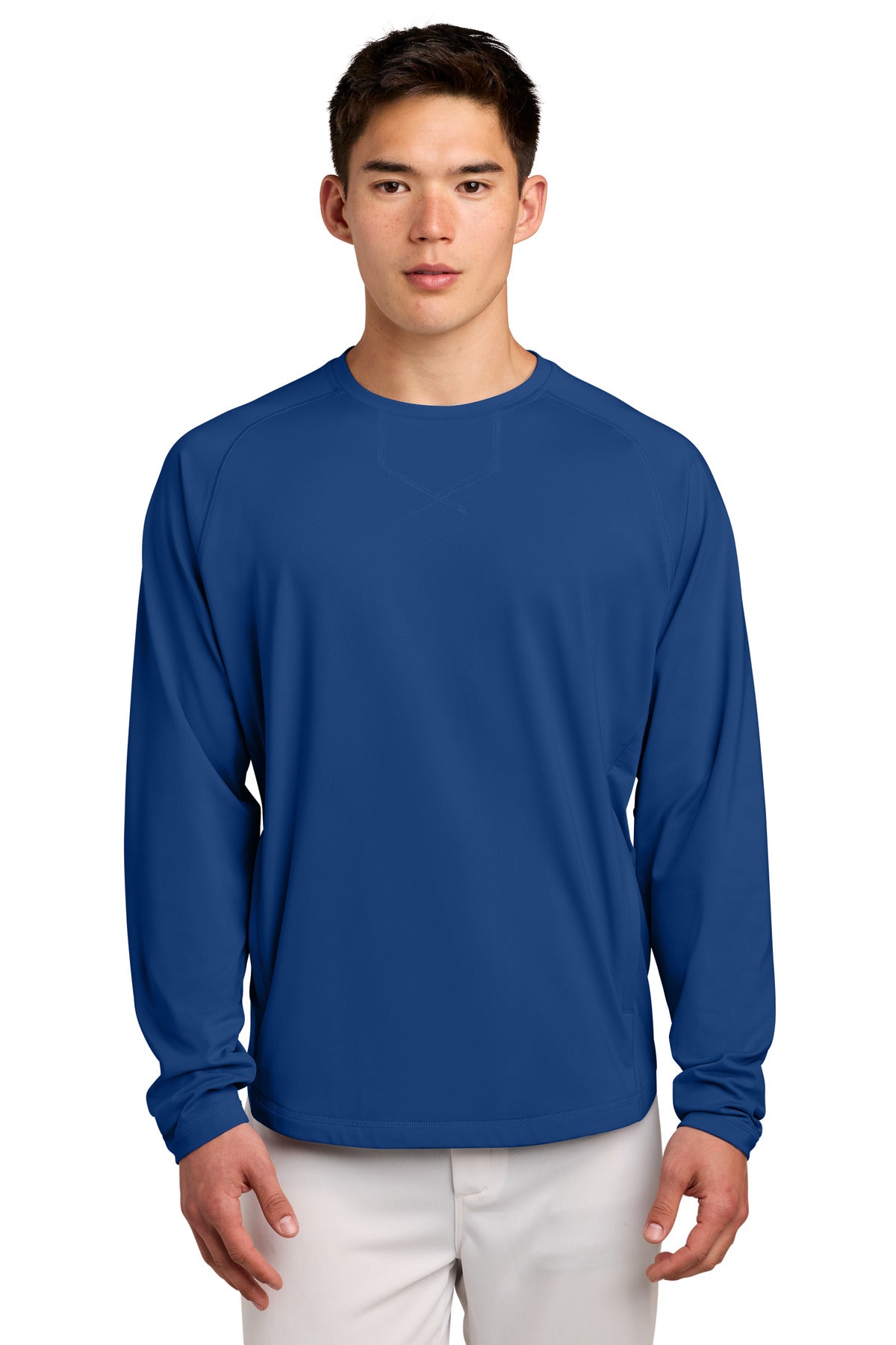 Sport-Tek ® Sport-Wick ® Stretch Pocketed Crewneck ST859