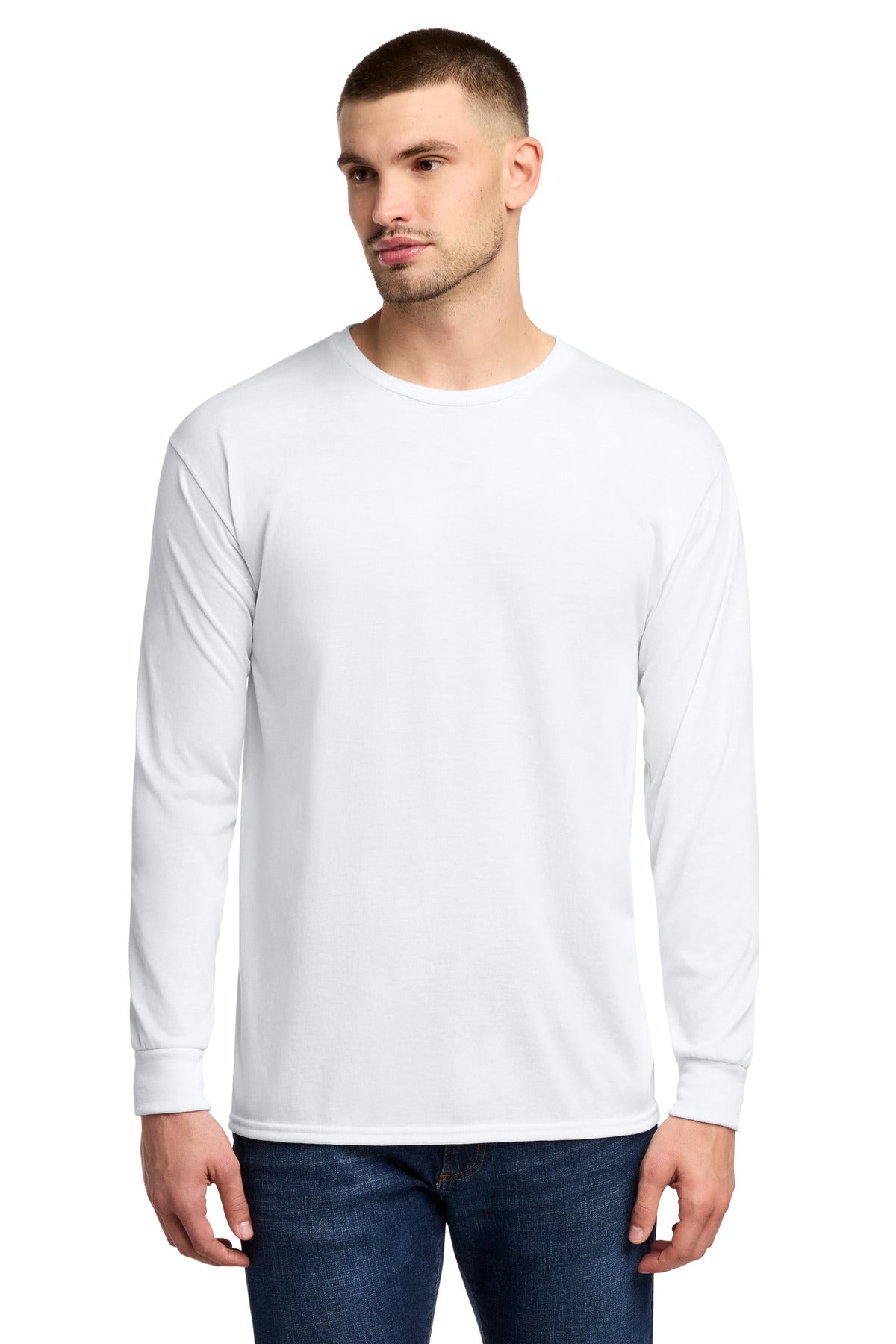 Jerzees ®  Dri-Power ®  100% Polyester Long Sleeve T-Shirt 21LS
