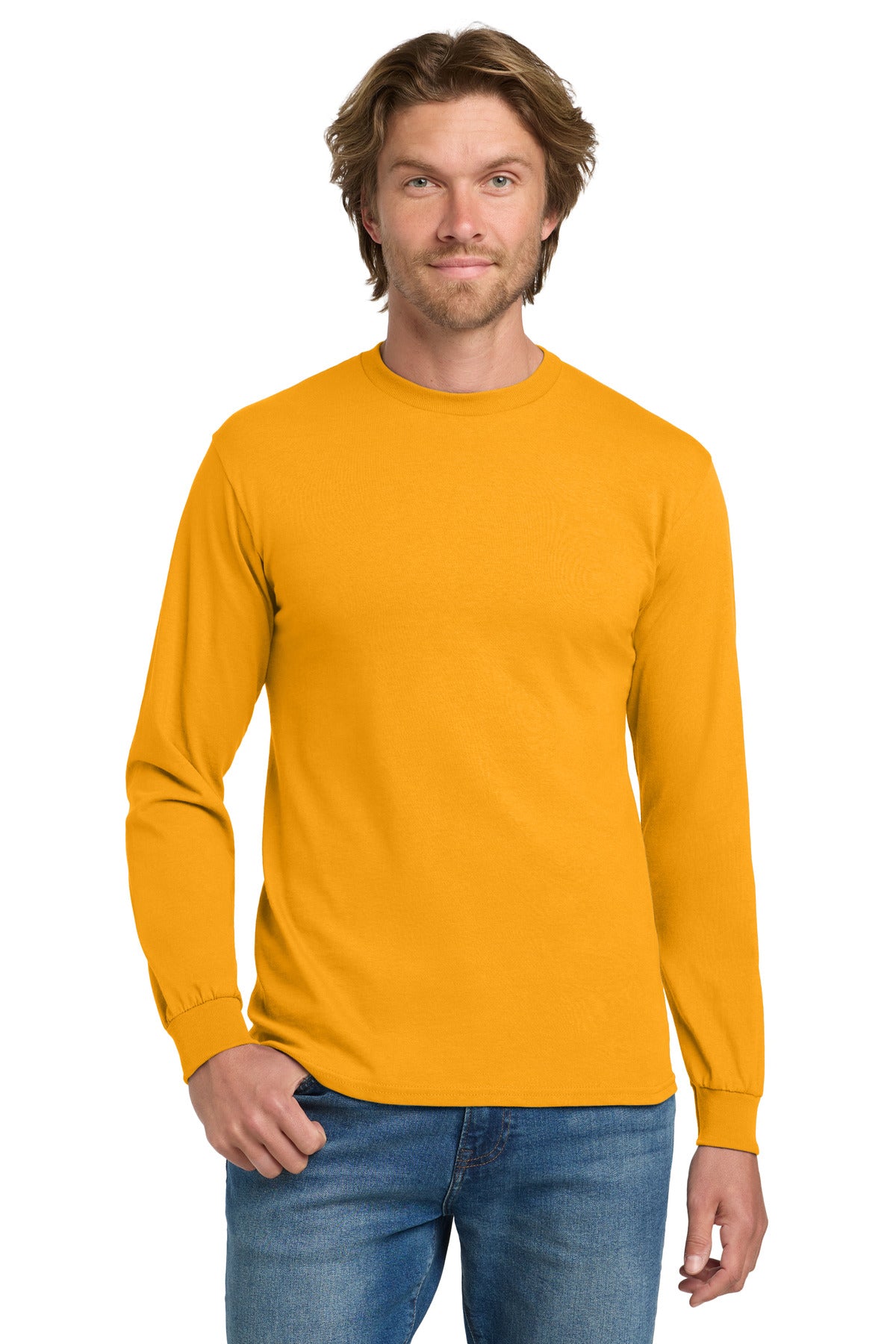 Gildan ®  - Heavy Cotton ™  100% Cotton Long Sleeve T-Shirt.  5400