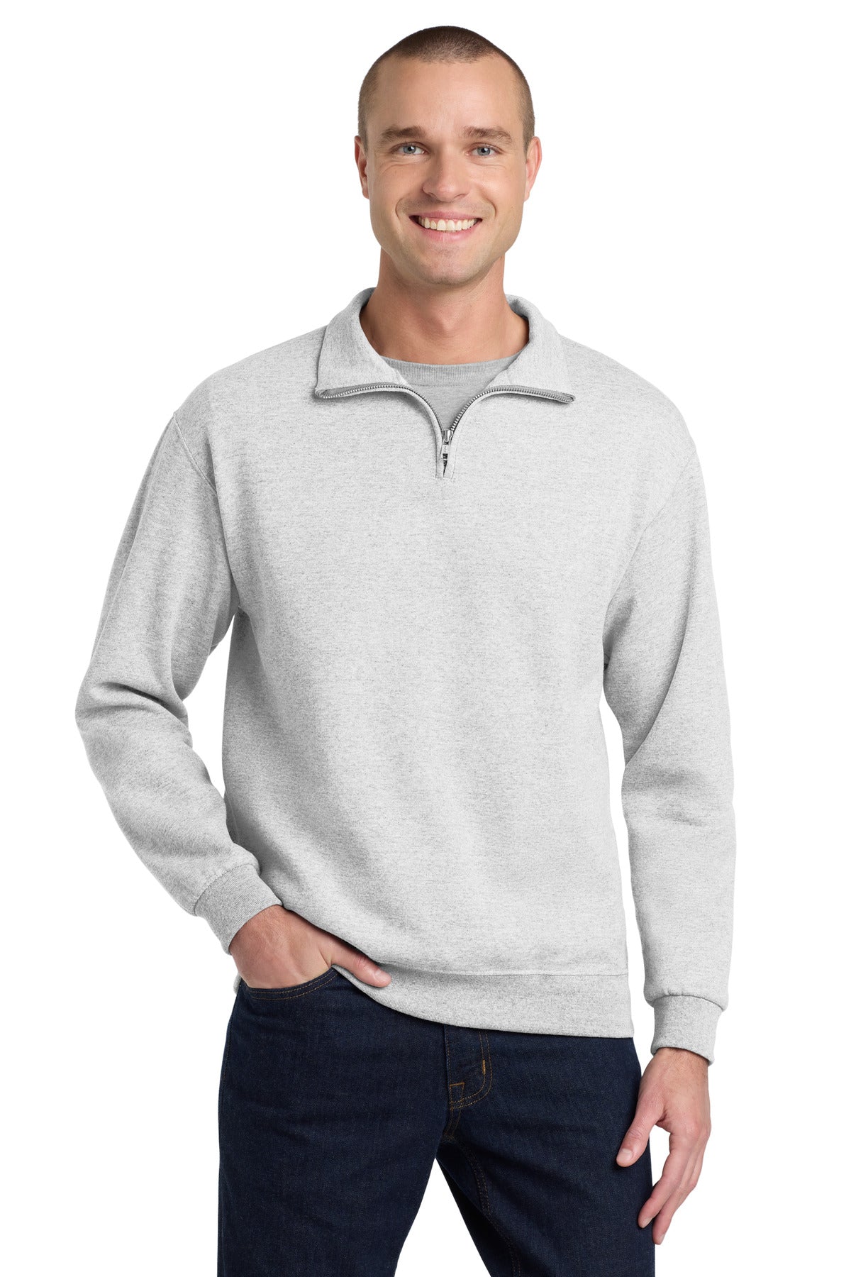 Jerzees ®  - NuBlend ®  1/4-Zip Cadet Collar Sweatshirt. 995M