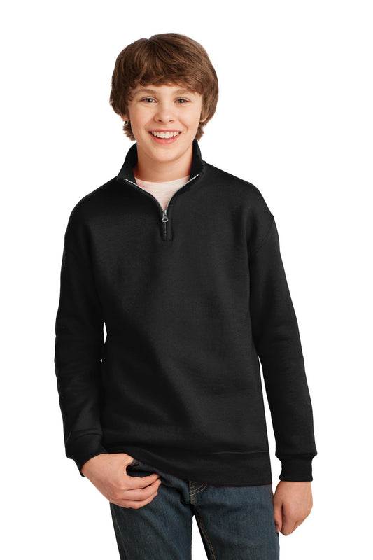 Jerzees ®  Youth NuBlend ®  1/4-Zip Cadet Collar Sweatshirt 995Y