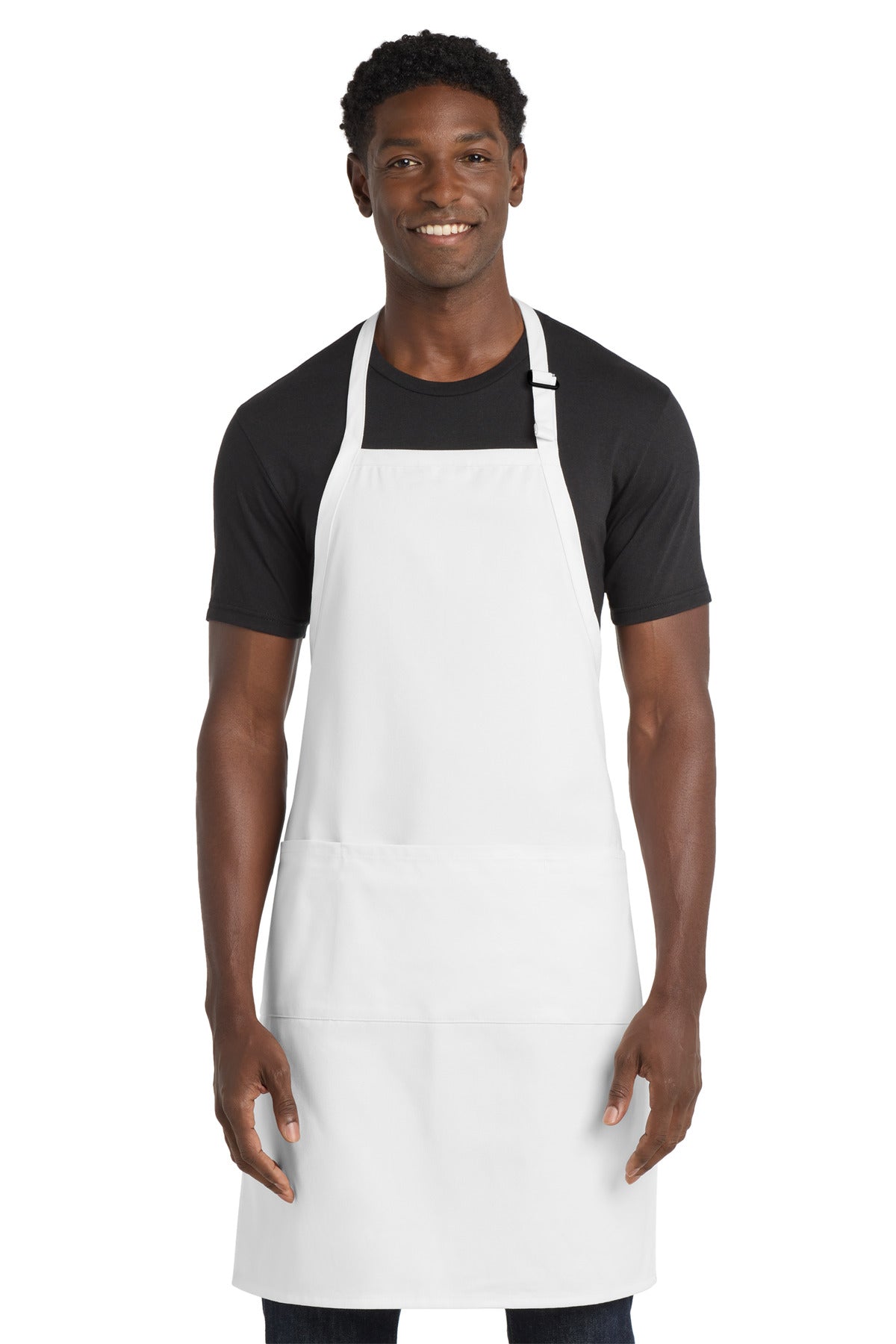 Port Authority ®  Easy Care Extra Long Bib Apron with Stain Release. A700