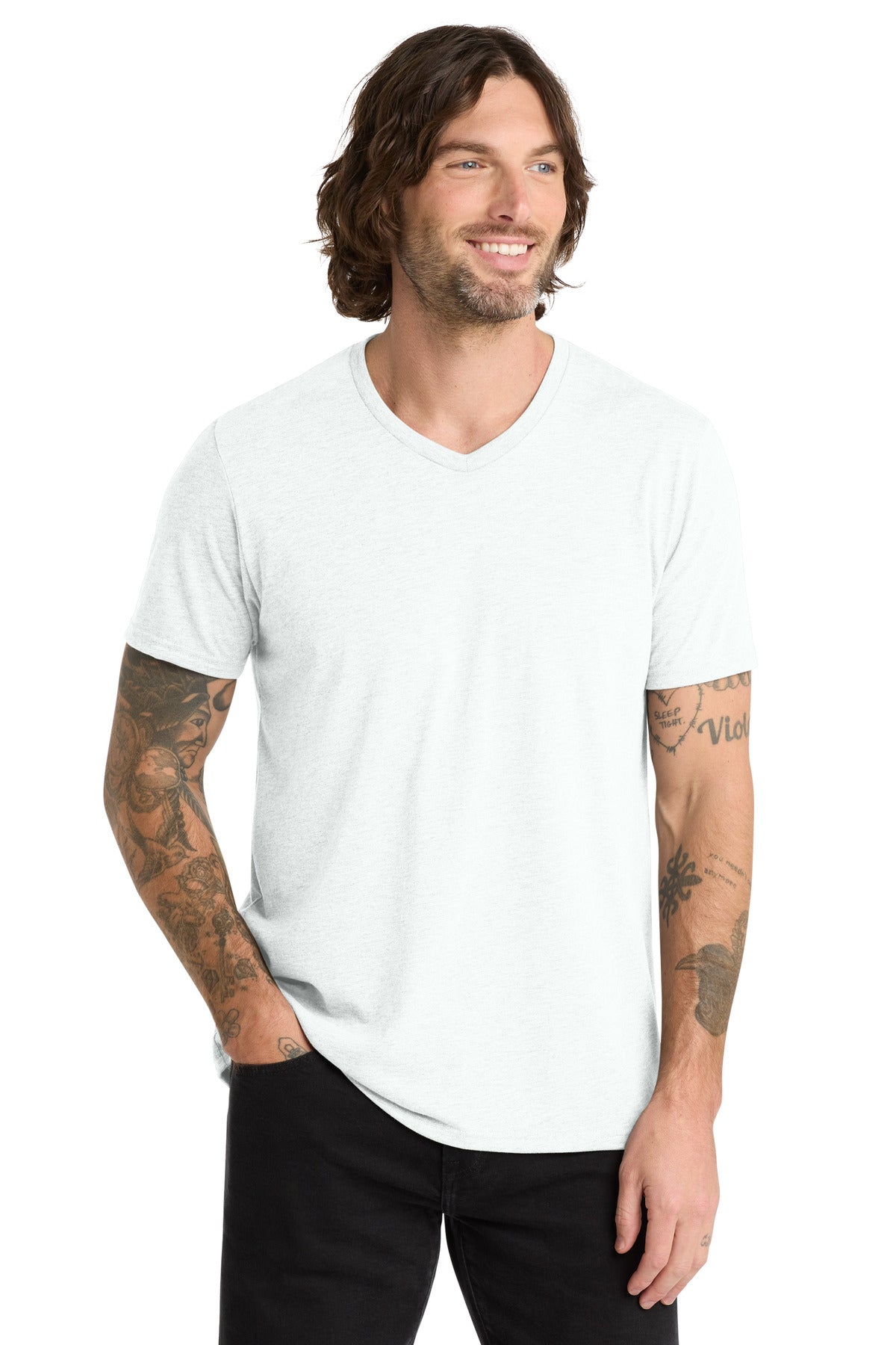 Allmade  ®  Unisex Tri-Blend V-Neck Tee AL2014