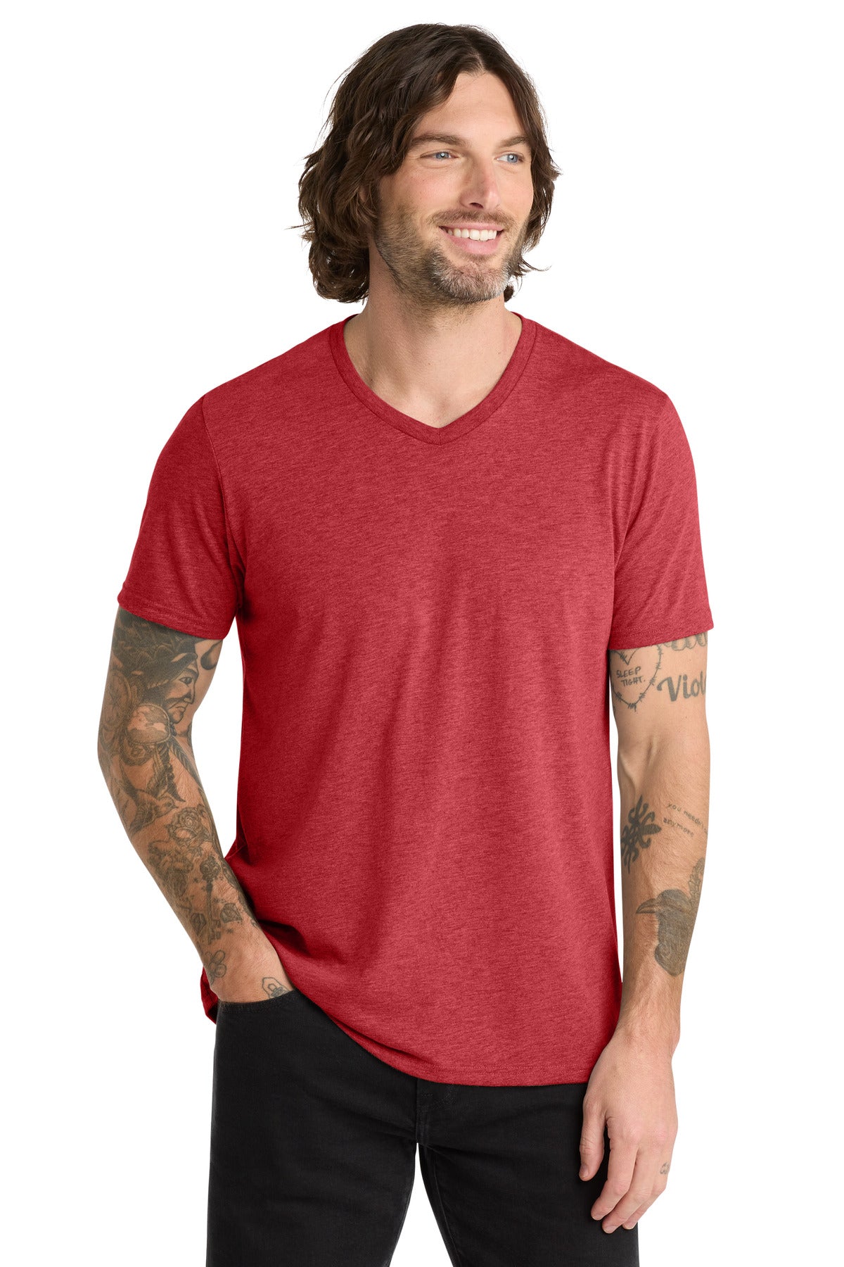 Allmade  ®  Unisex Tri-Blend V-Neck Tee AL2014
