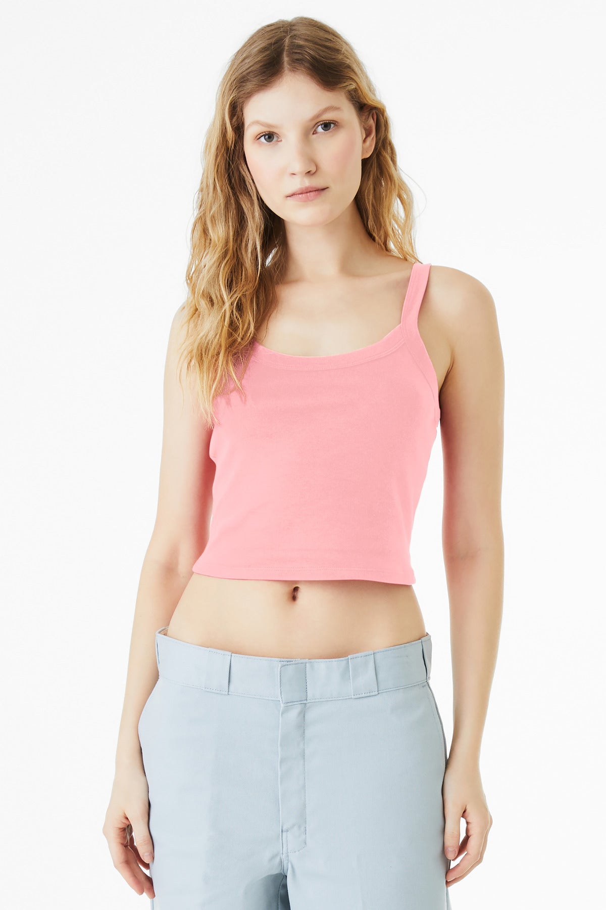BELLA+CANVAS ®  Women's Micro Rib Spaghetti Strap Tank BC1012