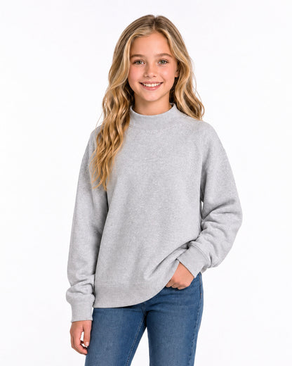 Boxercraft® by5103 Youth Core Fleece Mock Neck