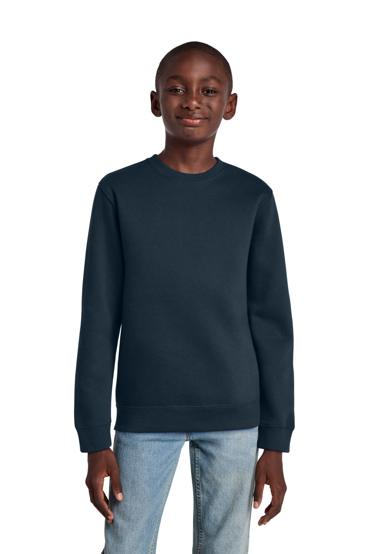 District ®  Youth V.I.T. ™  Fleece Crew DT6104Y