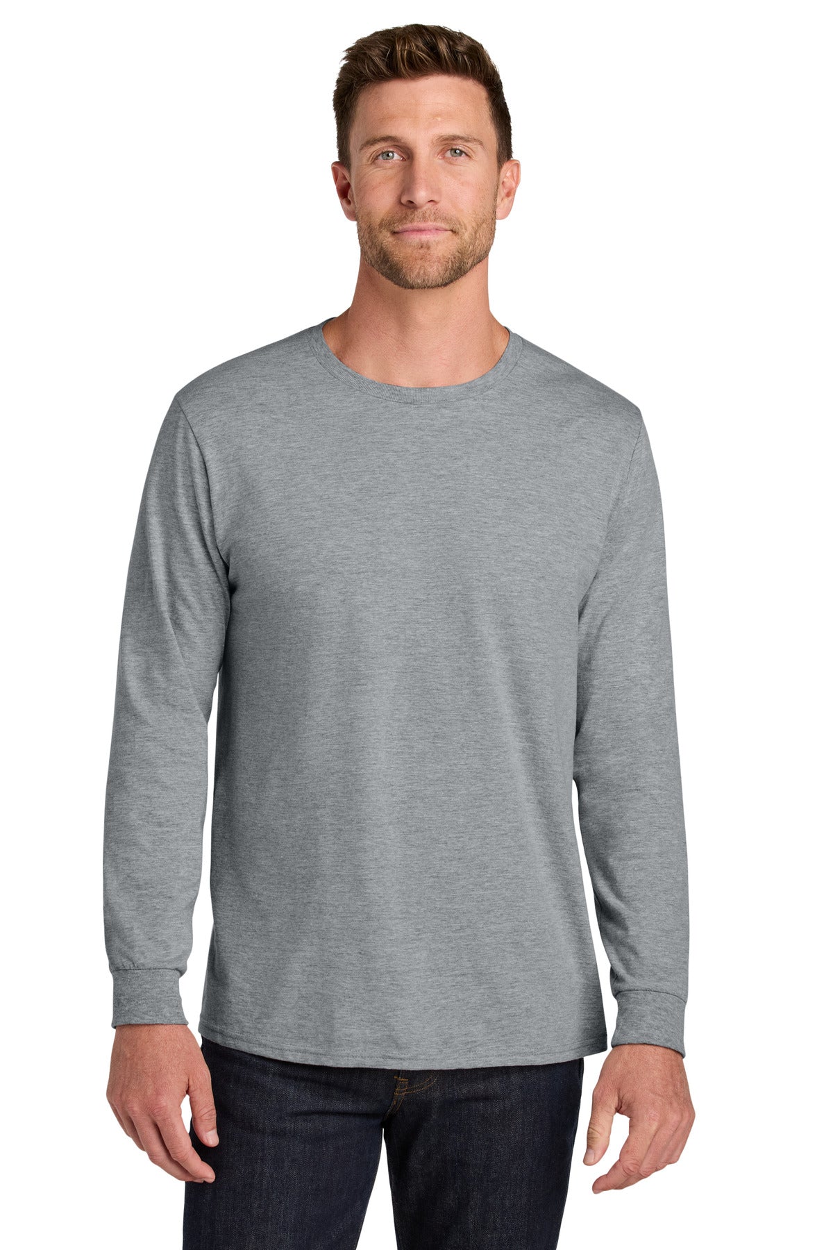 Jerzees Ultimate ®  Unisex Ring Spun Long Sleeve T-Shirt IC46L