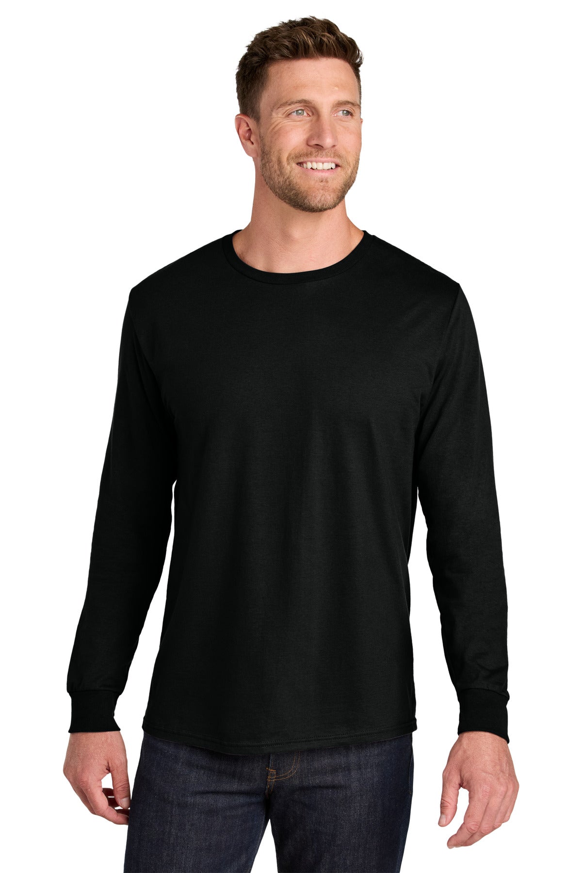 Jerzees Ultimate ®  Unisex Ring Spun Long Sleeve T-Shirt IC46L