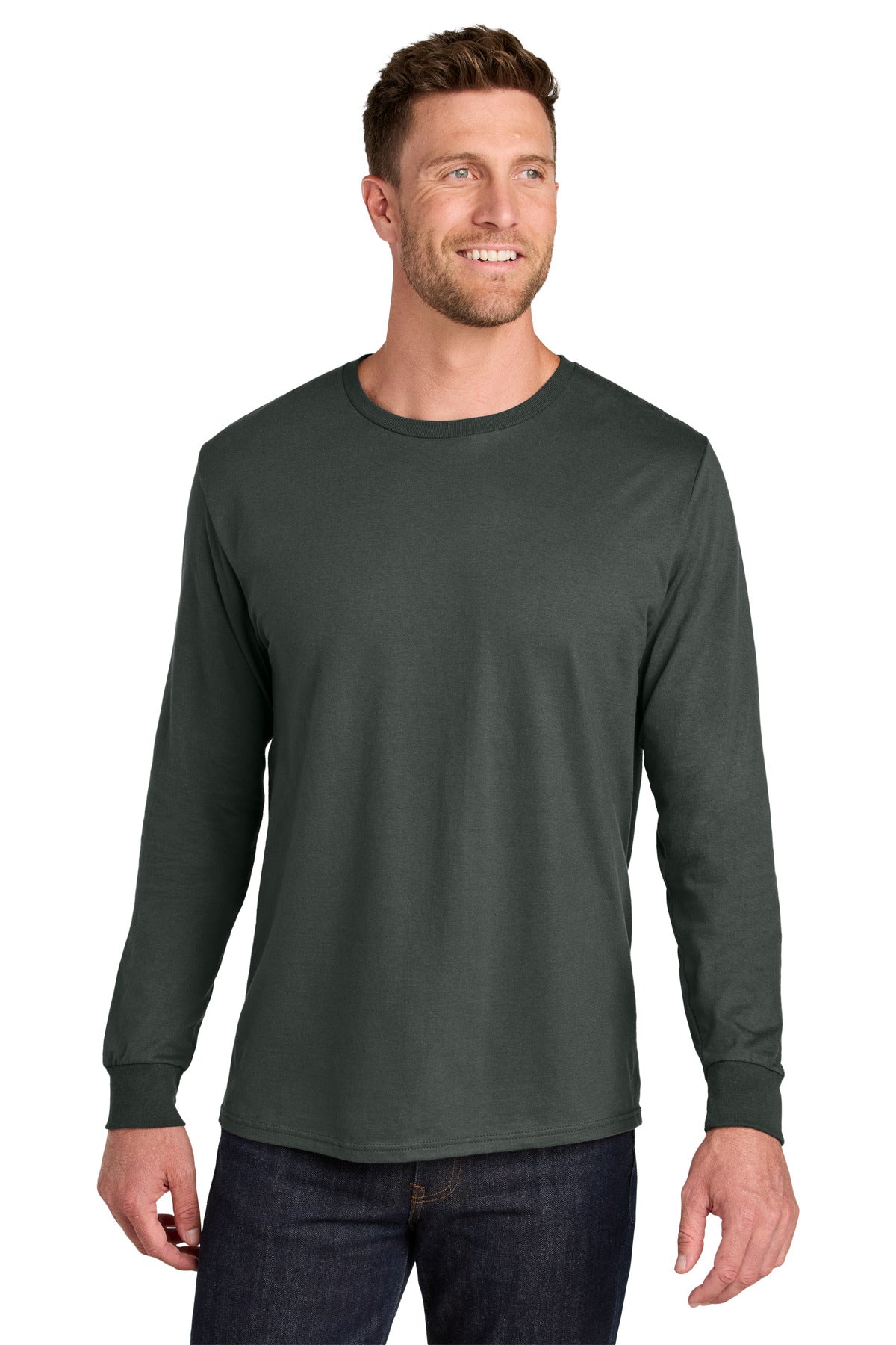 Jerzees Ultimate ®  Unisex Ring Spun Long Sleeve T-Shirt IC46L