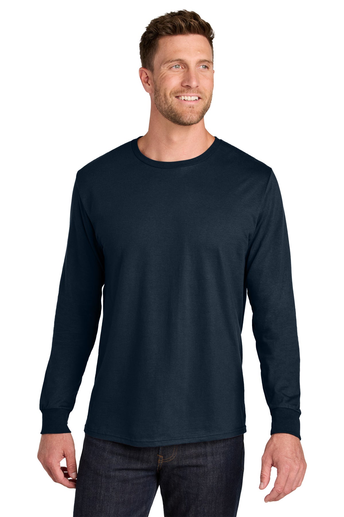 Jerzees Ultimate ®  Unisex Ring Spun Long Sleeve T-Shirt IC46L