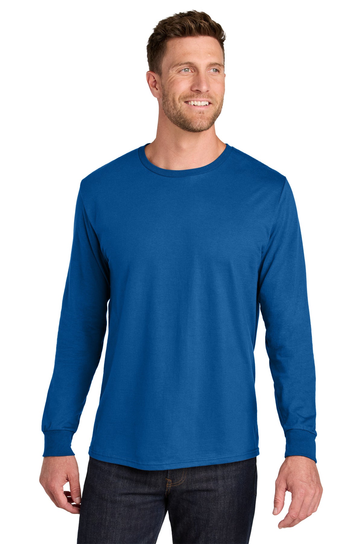 Jerzees Ultimate ®  Unisex Ring Spun Long Sleeve T-Shirt IC46L