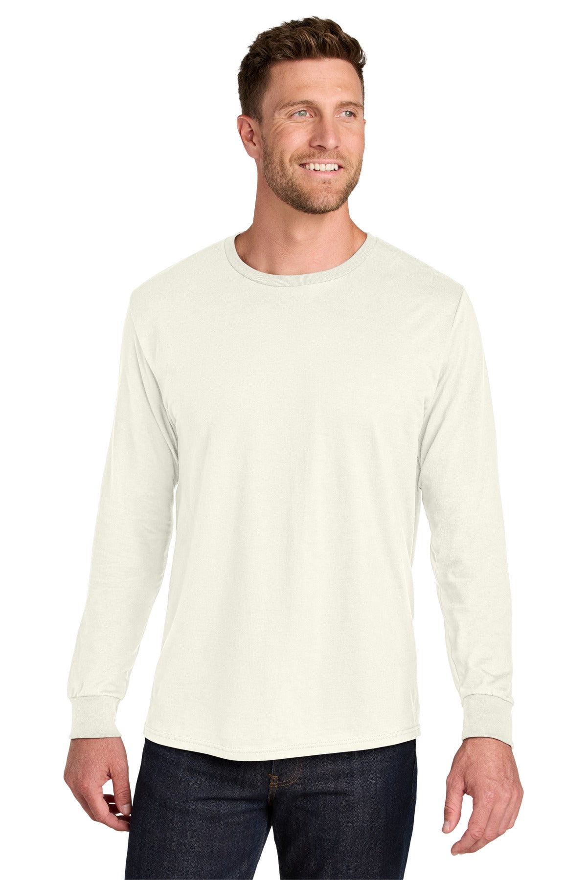 Jerzees Ultimate ®  Unisex Ring Spun Long Sleeve T-Shirt IC46L