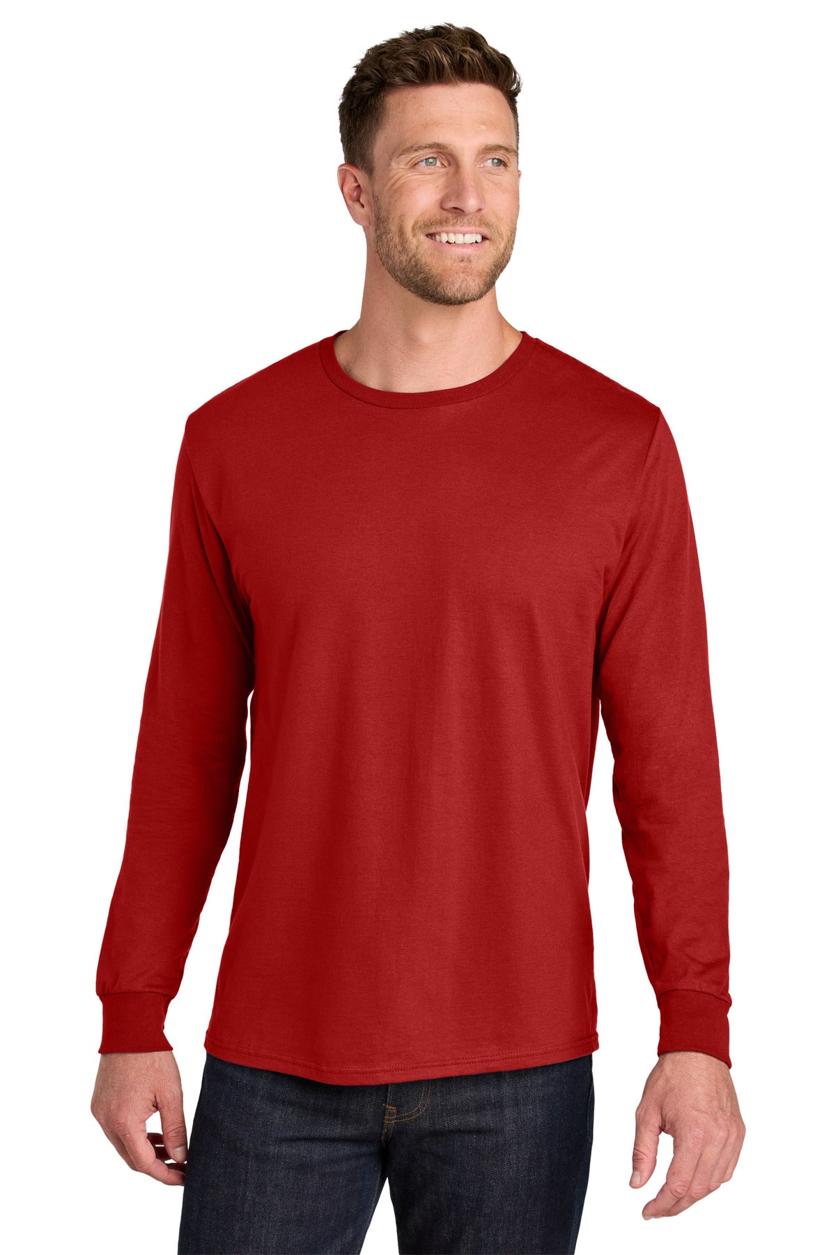 Jerzees Ultimate ®  Unisex Ring Spun Long Sleeve T-Shirt IC46L
