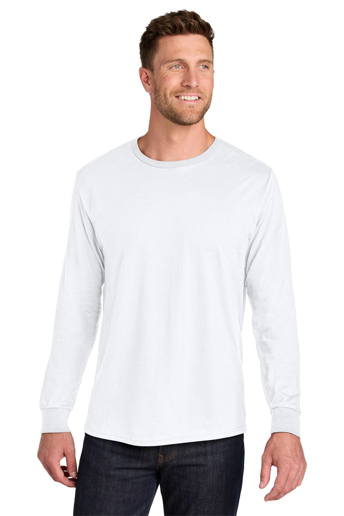 Jerzees Ultimate ®  Unisex Ring Spun Long Sleeve T-Shirt IC46L
