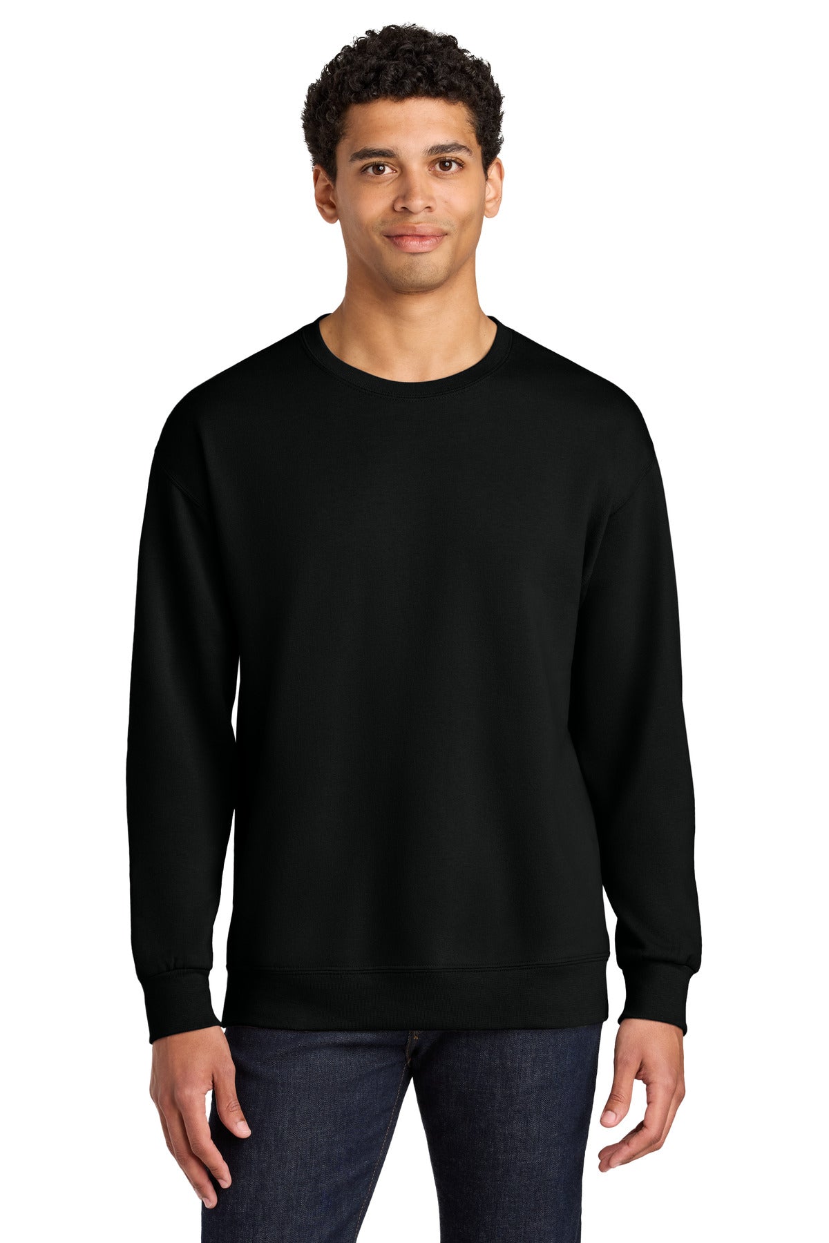 Jerzees Ultimate ®  Unisex CVC Ring Spun Crewneck Sweatshirt IC48M