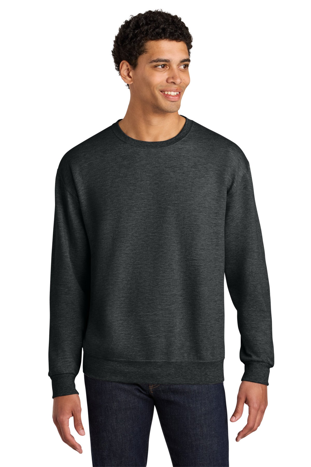Jerzees Ultimate ®  Unisex CVC Ring Spun Crewneck Sweatshirt IC48M