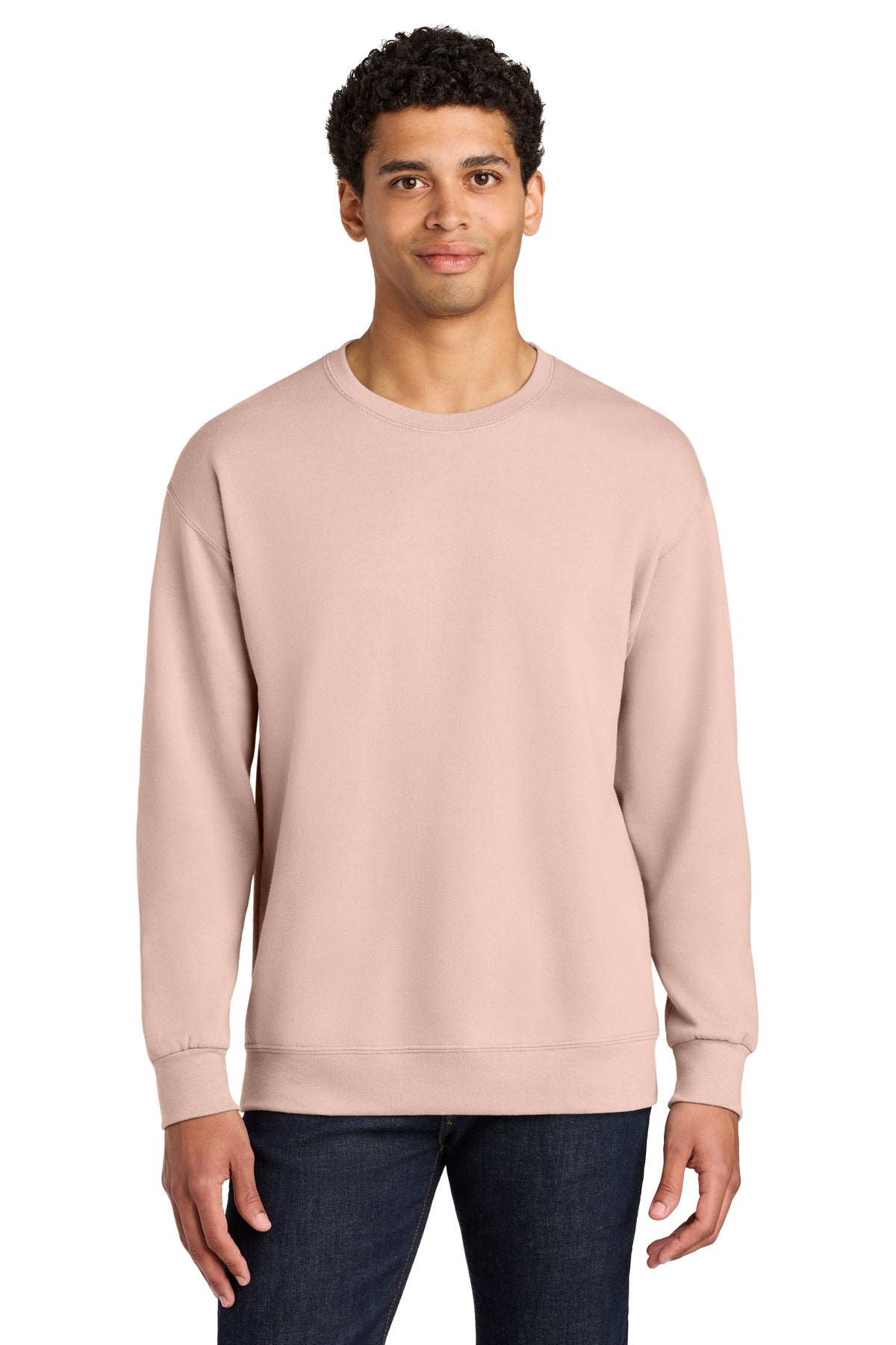 Jerzees Ultimate ®  Unisex CVC Ring Spun Crewneck Sweatshirt IC48M