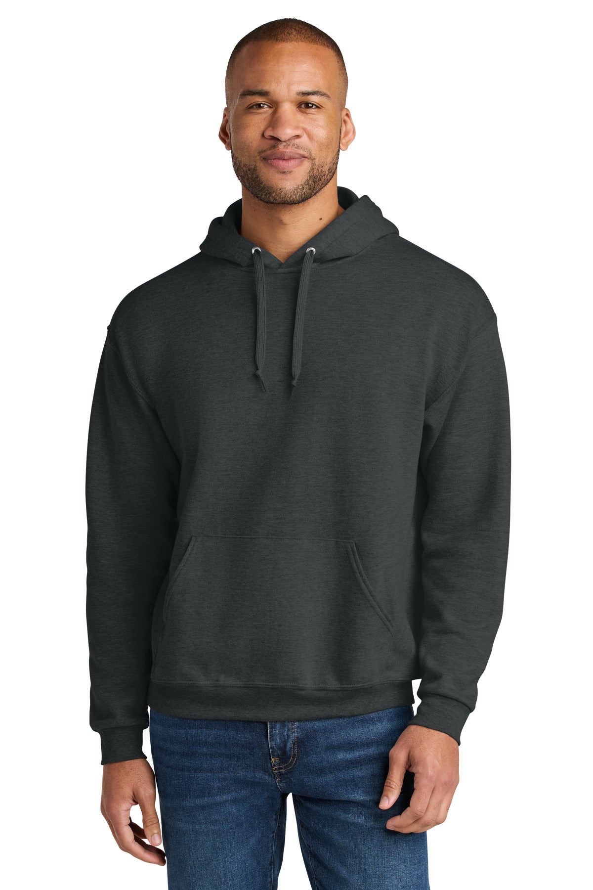 Jerzees Ultimate ®  Unisex CVC Ring Spun Hooded Sweatshirt IC49M