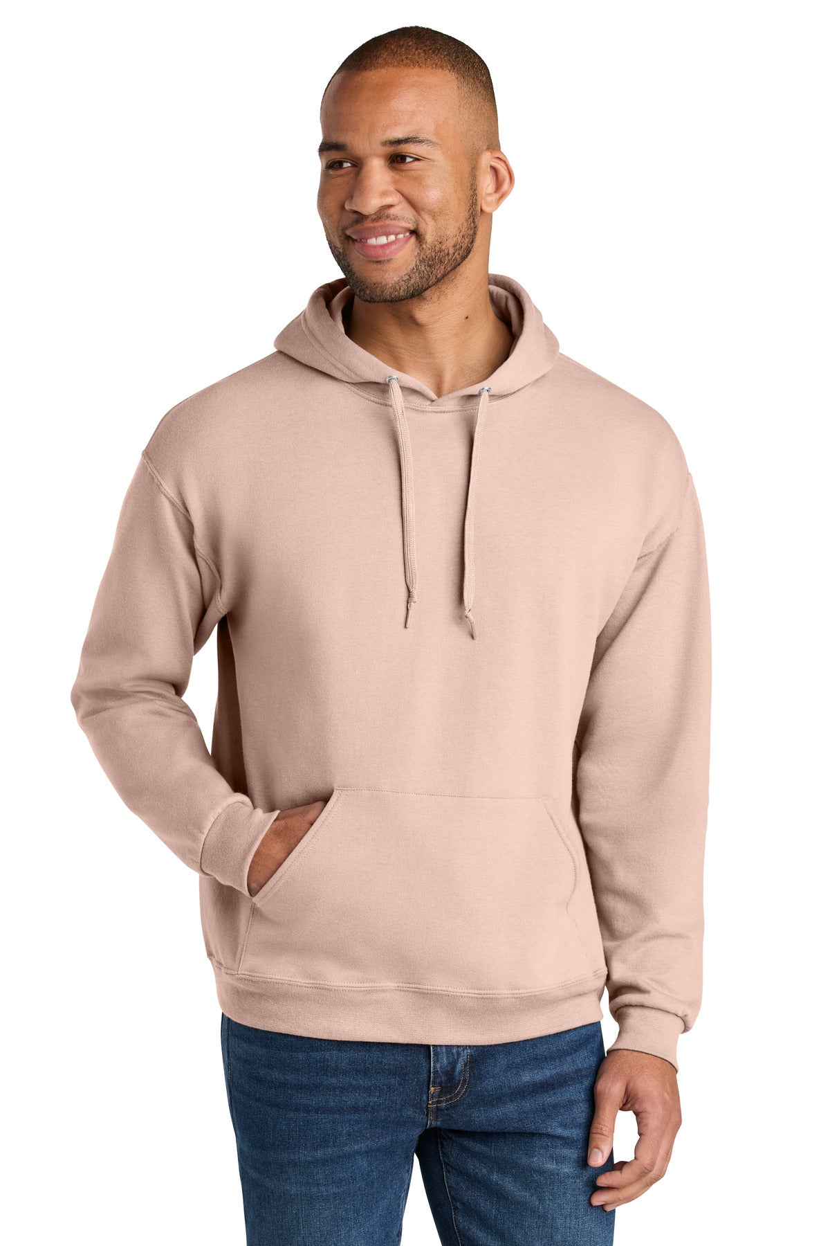 Jerzees Ultimate ®  Unisex CVC Ring Spun Hooded Sweatshirt IC49M