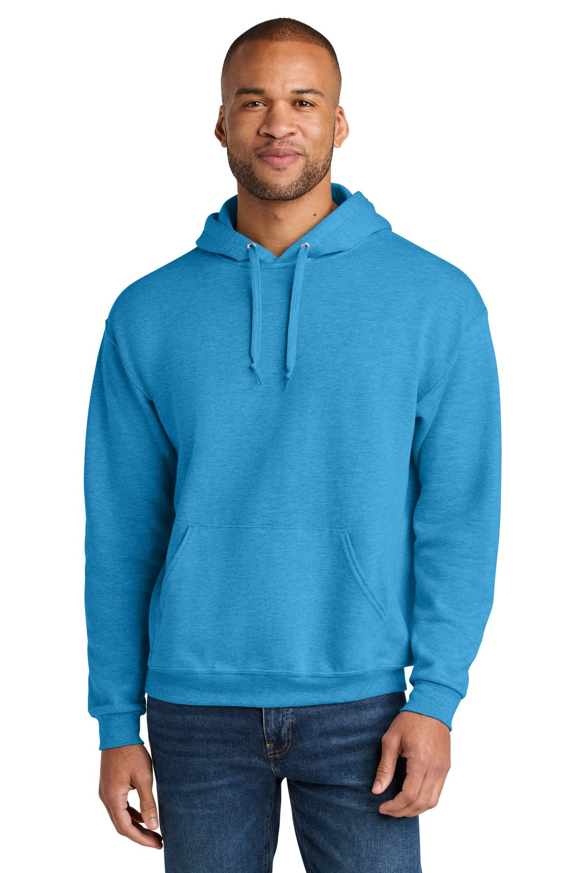 Jerzees Ultimate ®  Unisex CVC Ring Spun Hooded Sweatshirt IC49M