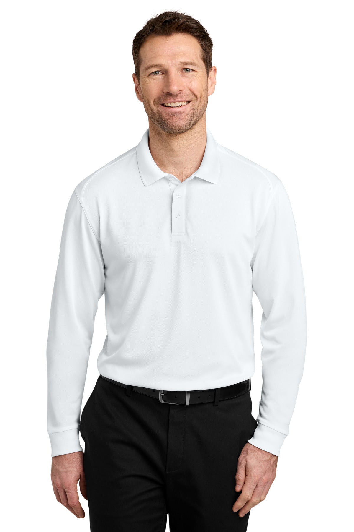 Port Authority ®  Wearever Performance Pique Long Sleeve Polo K240LS