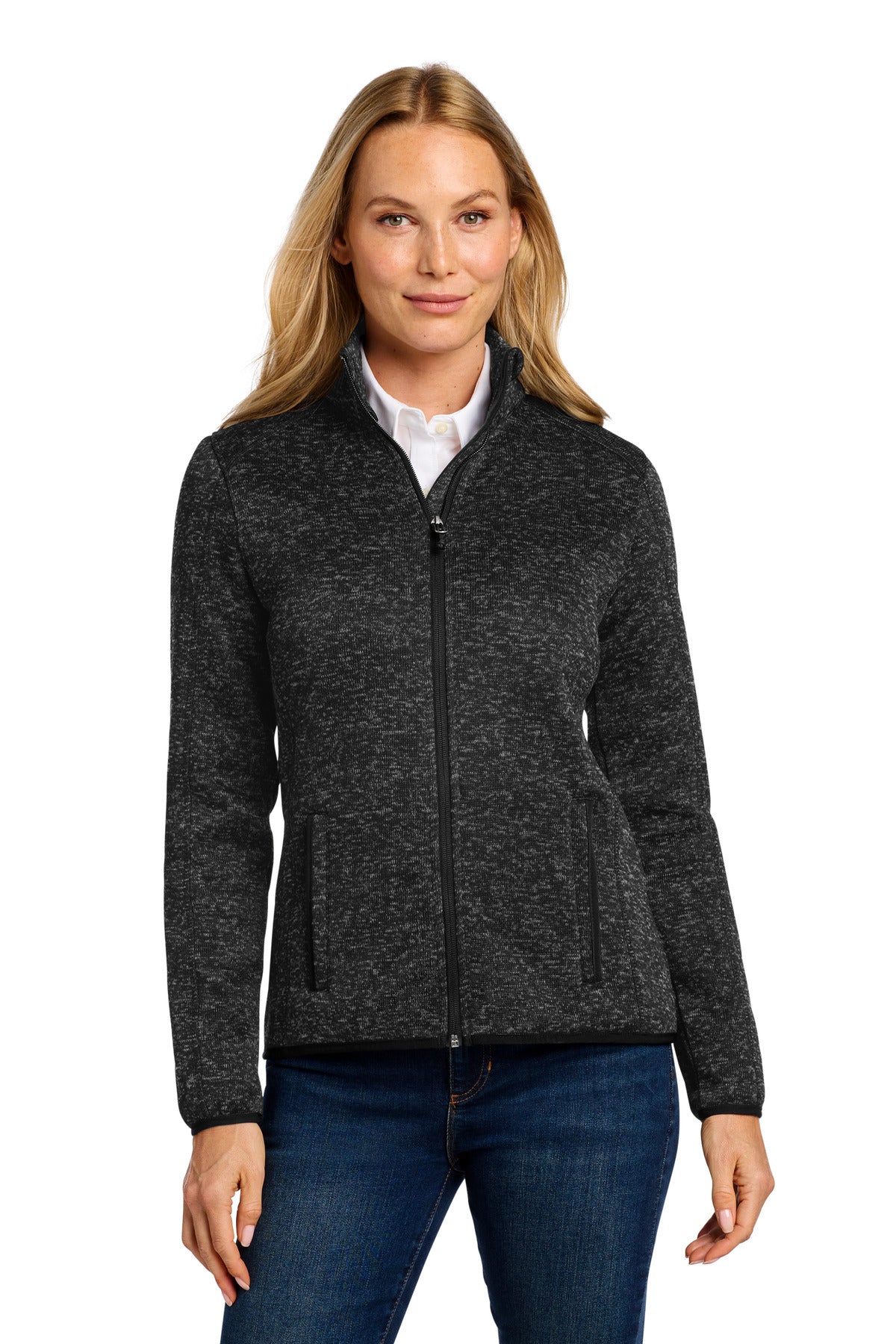 Port Authority ®  Women's Sweater Fleece Jacket. L232