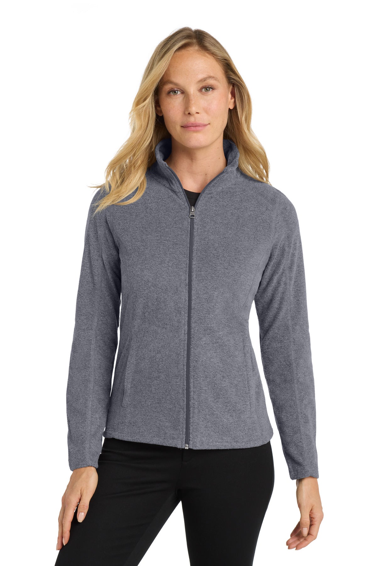 Port Authority ®  Women's Heather Microfleece Full-Zip Jacket. L235