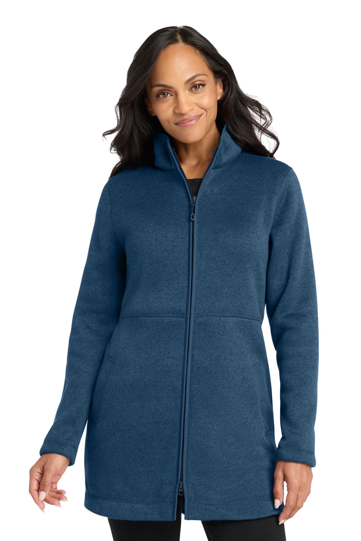 Port Authority ®  Women's Arc Sweater Fleece Long Jacket L425