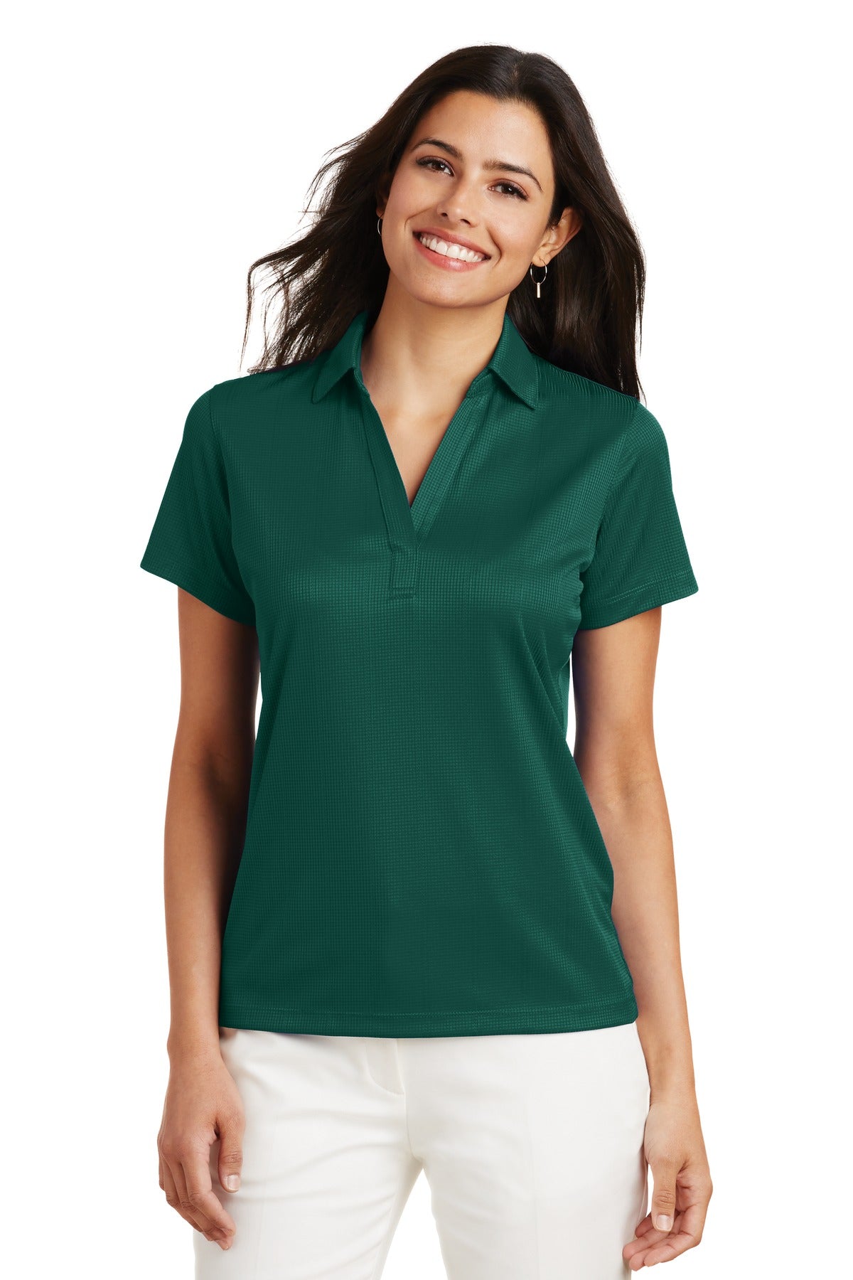 Port Authority ®  Women's Performance Fine Jacquard Polo. L528