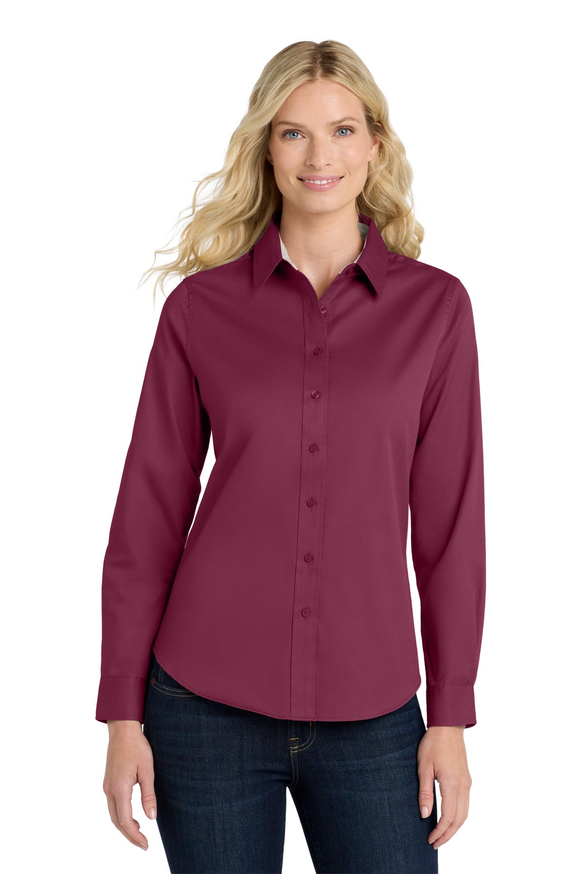 Port Authority ®  Women's Long Sleeve Easy Care Shirt.  L608
