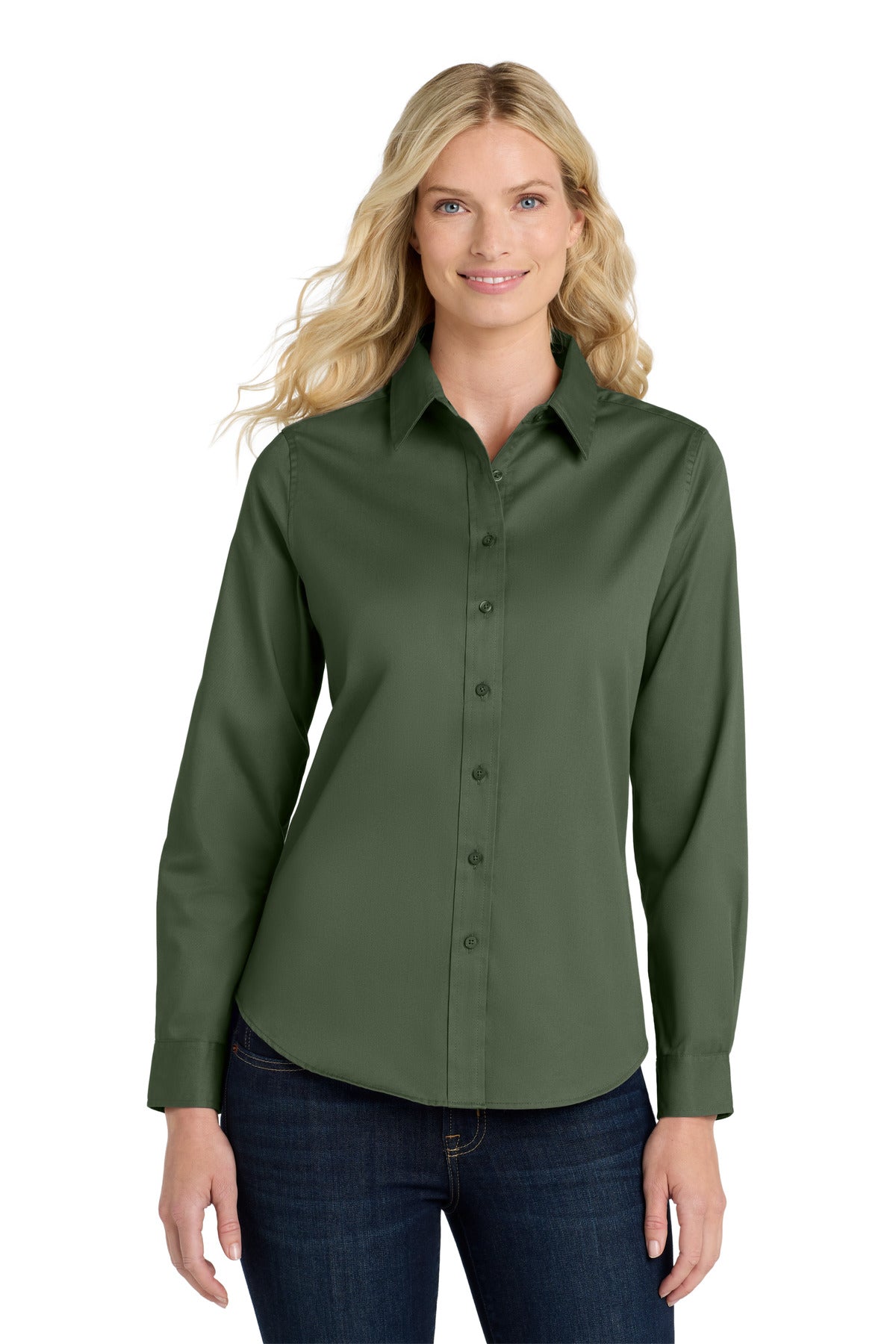 Port Authority ®  Women's Long Sleeve Easy Care Shirt.  L608