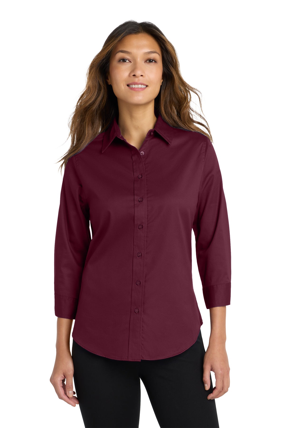 Port Authority ®  Women's 3/4-Sleeve Easy Care Shirt. L612