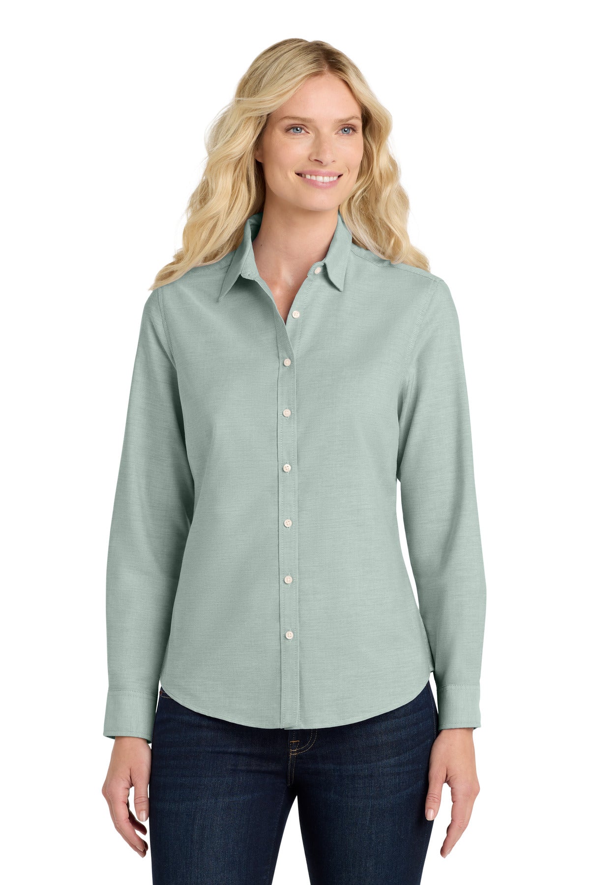 Port Authority ®  Women's SuperPro ™  Oxford Shirt. L658