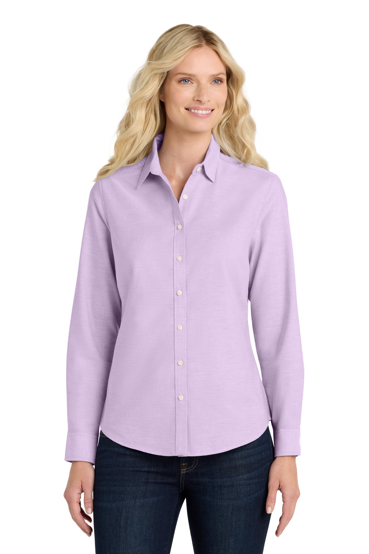 Port Authority ®  Women's SuperPro ™  Oxford Shirt. L658