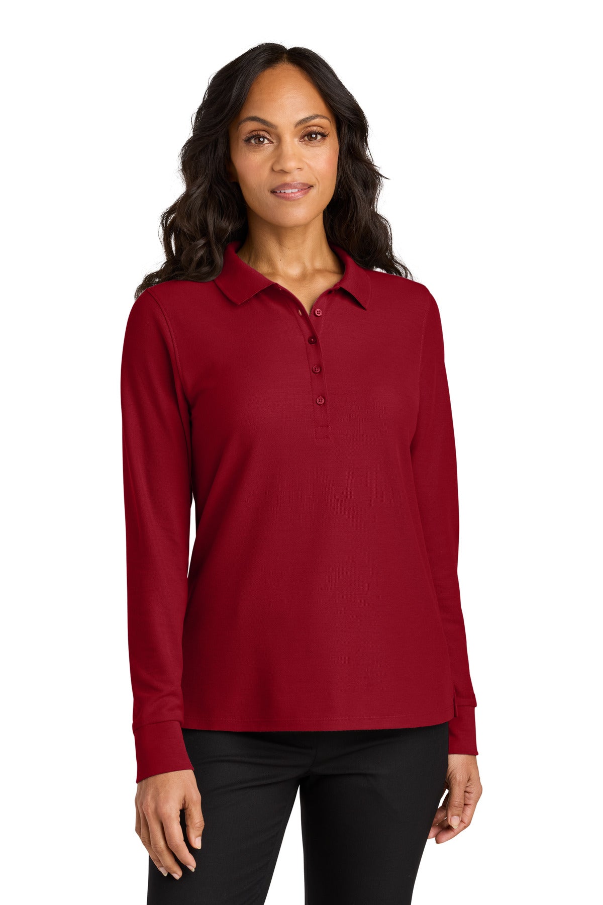 Port Authority ®  Women's Wearever Signature Pique Long Sleeve Polo LK200LS
